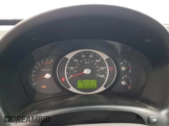 2008 Hyundai Tucson GLS with VIN KM8JM12B28U870149, listed as a Copart auction lot 70970264 with 159,606 mi miles and Salvage Title. Bid and sale history available at carsss.com. Image 9.