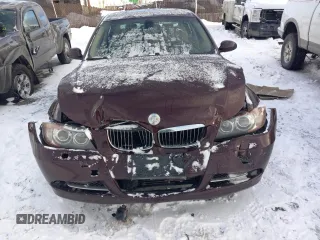 2007 BMW 3 Series 335xi with VIN WBAVD53567A008796, listed as a Copart auction lot 77637554 with 101,713 mi miles and Salvage Title. Bid and sale history available at carsss.com. Image 5.