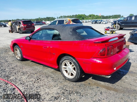 1998 Ford Mustang GT with VIN 1FAFP45X3WF258592, listed as a IAAI auction lot 42489998 with 111,930 mi miles and . Bid and sale history available at DreamBid. Image 3.