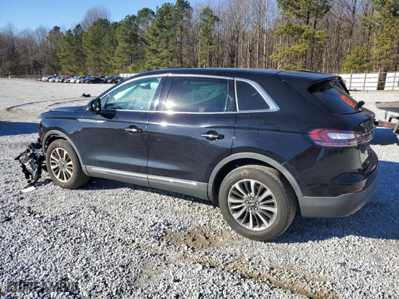 2020 Lincoln Nautilus Reserve with VIN 2LMPJ6K9XLBL10475, listed as a Copart auction lot 87953415 with 59,888 mi miles and Salvage Title. Bid and sale history available at carsss.com. Image 2.