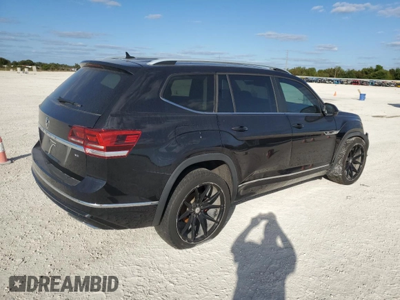 2018 Volkswagen Atlas SE z VIN 1V2FR2CA9JC574806, wystawiony jako Copart lot #80307314 z przebiegiem 65 282 mil mil oraz Szkoda całkowita • Salvage title. Historia ofert i sprzedaży dostępna na DreamBid. Obrazek 3.