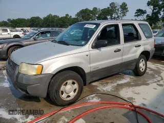 2002 Ford Escape XLS Choice with VIN 1FMYU01102KB13125, listed as a Copart auction lot 59034495 with 202,253 mi miles and Salvage title. Bid and sale history available at DreamBid. Image 1.