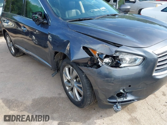 2014 Infiniti QX60 with VIN 5N1AL0MNXEC552754, listed as a IAAI auction lot 42692886 with 114,746 mi miles and . Bid and sale history available at DreamBid. Image 6.