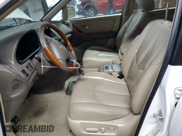 2002 Lexus RX 300 with VIN JTJGF10U020145657, listed as a Copart auction lot 73469444 with 158,077 mi miles and Salvage Title. Bid and sale history available at carsss.com. Image 7.