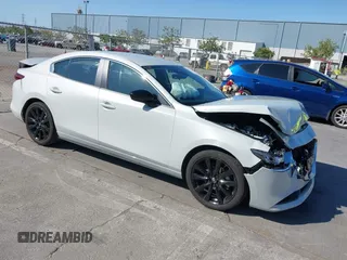 2025 Mazda 3 S Select Sport with VIN JM1BPABM9S1768969, listed as a IAAI auction lot 42528591 with 4,224 mi miles and . Bid and sale history available at DreamBid. Image 1.