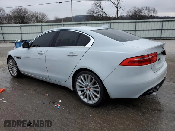 2017 Jaguar XE 35t First Edition with VIN SAJAH4BV9HA946943, listed as a Copart auction lot 42795275 with 137,984 mi miles and Salvage Title. Bid and sale history available at carsss.com. Image 2.