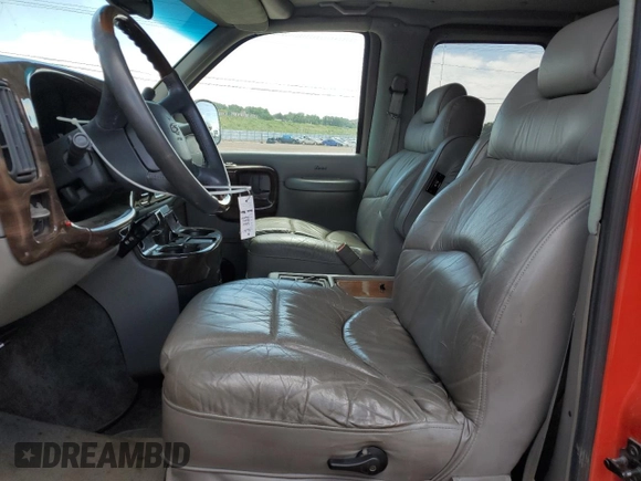 2000 Chevrolet Express Cargo YF7 with VIN 1GBFG15R6Y1185264, listed as a Copart auction lot 61132965 with 147,777 mi miles and Salvage title. Bid and sale history available at DreamBid. Image 7.