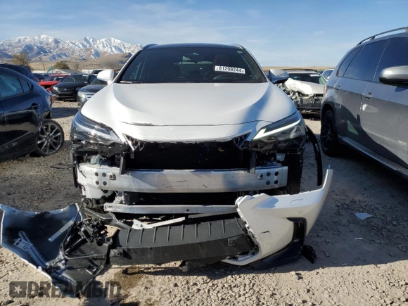 2025 Lexus NX 350 Luxury with VIN 2T2HGCEZ8SC060264, listed as a Copart auction lot 81298244 with 6,758 mi miles and Salvage title. Bid and sale history available at DreamBid. Image 5.