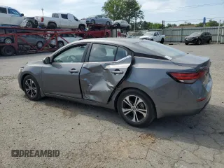2021 Nissan Sentra SV with VIN 3N1AB8CV2MY288803, listed as a Copart auction lot 53004905 with 30,691 mi miles and Salvage Title. Bid and sale history available at DreamBid. Image 2.
