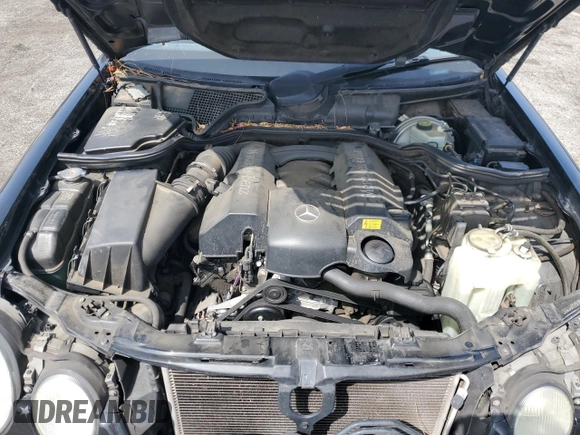 2002 Mercedes-Benz E-Class with VIN WDBJF82JX2X064384, listed as a Copart auction lot 53058325 with 188,440 mi miles and Salvage Title. Bid and sale history available at carsss.com. Image 11.