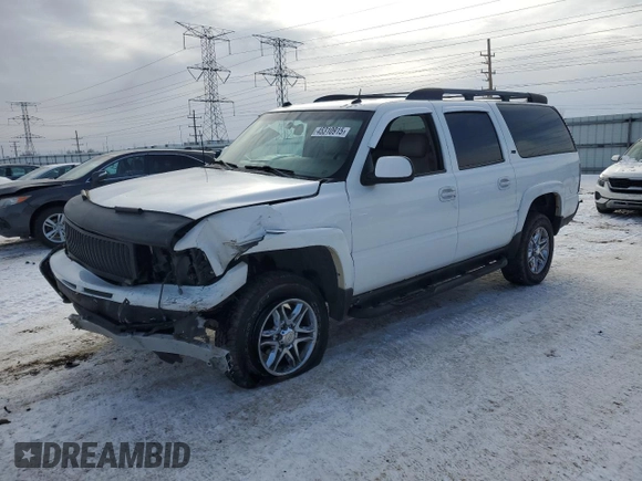 2004 Chevrolet Suburban Z71 with VIN 3GNFK16Z84G196603, listed as a Copart auction lot 45310915 with 0 mi miles and Salvage Title. Bid and sale history available at carsss.com. Image 1.