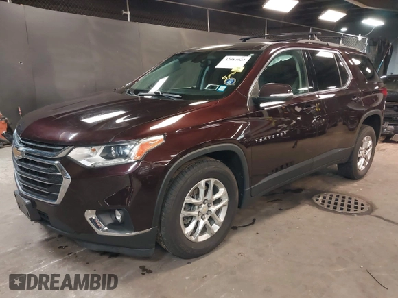 2021 Chevrolet Traverse LT Cloth with VIN 1GNEVGKW0MJ213636, listed as a IAAI auction lot 42084923 with 45,233 mi miles. Bid and sale history available at carsss.com. Image 17.