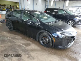 2024 Toyota Prius LE with VIN JTDACAAU9R3019466, listed as a Copart auction lot 51635485 with 28,188 mi miles and Salvage Title. Bid and sale history available at carsss.com. Image 4.