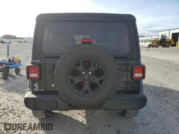 2023 Jeep Wrangler Sport with VIN 1C4HJXDG2PW546208, listed as a Copart auction lot 47779635 with 40,491 mi miles and Salvage Title. Bid and sale history available at DreamBid. Image 6.