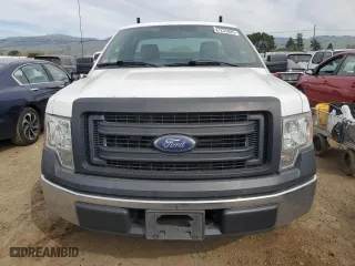2014 Ford F-150 XL with VIN 1FTMF1CM9EKG07580, listed as a Copart auction lot 47233885 with 125,955 mi miles and Salvage Title. Bid and sale history available at carsss.com. Image 5.