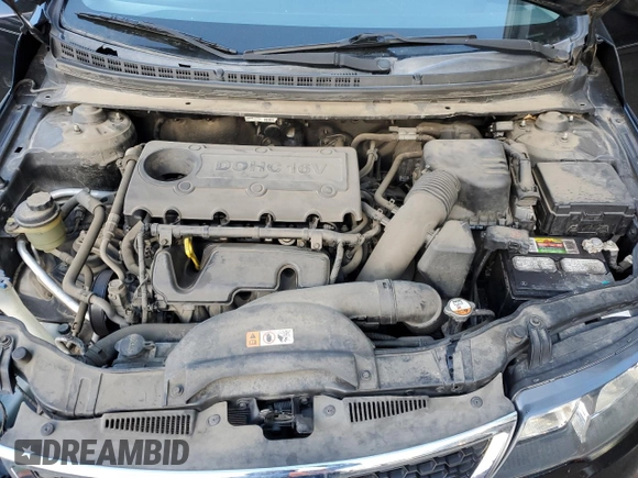 2013 Kia Forte LX with VIN KNAFT4A24D5679298, listed as a Copart auction lot 47195305 with 50,556 mi miles and Salvage Title. Bid and sale history available at carsss.com. Image 12.
