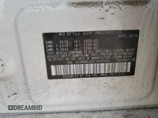 2015 Subaru Legacy Premium с VIN 4S3BNBC60F3040365, выставлен на аукционе Copart как лот 58978715 с пробегом 94 238 миль миль и Списание • Salvage title. История ставок и продаж доступна на DreamBid. Изображение 12.