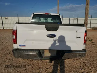 2018 Ford F-150 XL with VIN 1FTFX1E54JKC04497, listed as a Copart auction lot 53398455 with 198,473 mi miles and Salvage title. Bid and sale history available at DreamBid. Image 6.