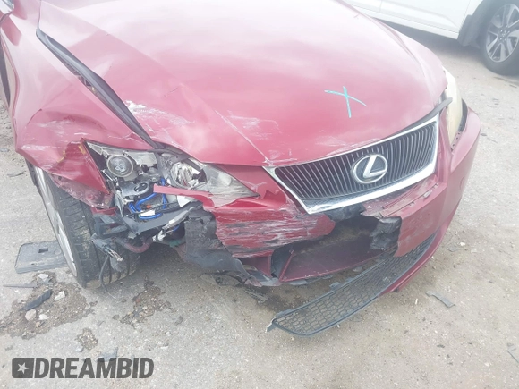 2006 Lexus IS 350 with VIN JTHBE262265010490, listed as a IAAI auction lot 41910749 with 179,472 mi miles and . Bid and sale history available at DreamBid. Image 6.