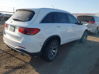 2020 Mercedes-Benz GLC 300 with VIN W1N0G8DB9LF801008, listed as a IAAI auction lot 41916983 with Not provided miles and . Bid and sale history available at DreamBid. Image 4.