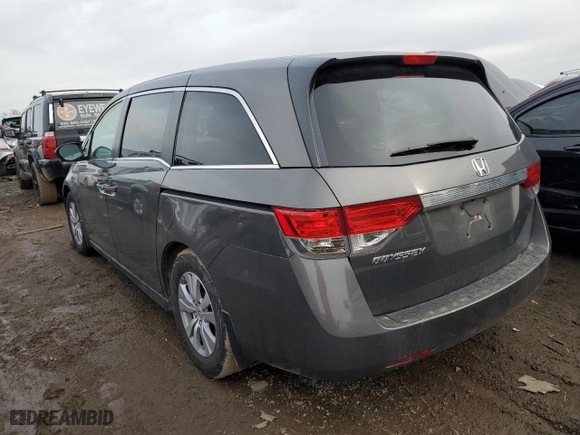 2014 Honda Odyssey EX with VIN 5FNRL5H46EB025271, listed as a Copart auction lot 49872725 with 80,321 mi miles and Salvage Title. Bid and sale history available at carsss.com. Image 2.