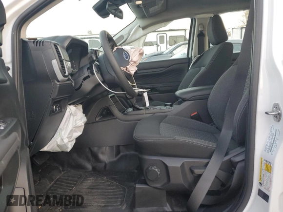 2024 Ford Ranger XL with VIN 1FTER4PH8RLE03539, listed as a Copart auction lot 82093224 with 348 mi miles and Salvage Title. Bid and sale history available at carsss.com. Image 7.