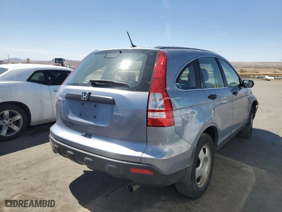 2008 Honda CR-V LX with VIN JHLRE383X8C009455, listed as a Copart auction lot 49916645 with 106,590 mi miles and Salvage Title. Bid and sale history available at carsss.com. Image 3.