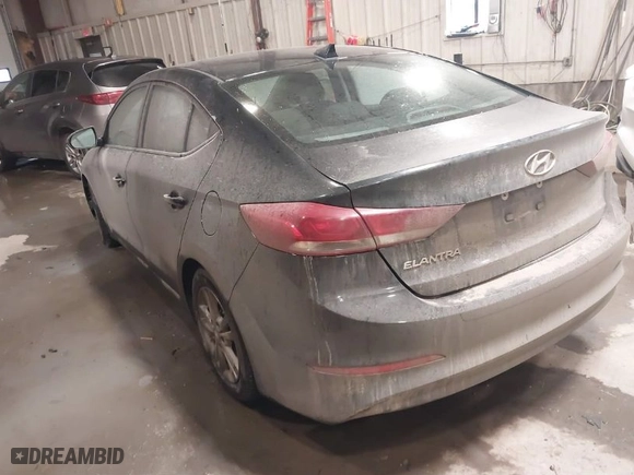 2017 Hyundai Elantra Limited with VIN 5NPD84LF9HH204022, listed as a IAAI auction lot 41636886 with 165,861 mi miles. Bid and sale history available at carsss.com. Image 3.