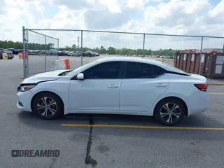 2022 Nissan Sentra SV with VIN 3N1AB8CV7NY236066, listed as a IAAI auction lot 41950876 with 26,067 mi miles. Bid and sale history available at carsss.com. Image 14.