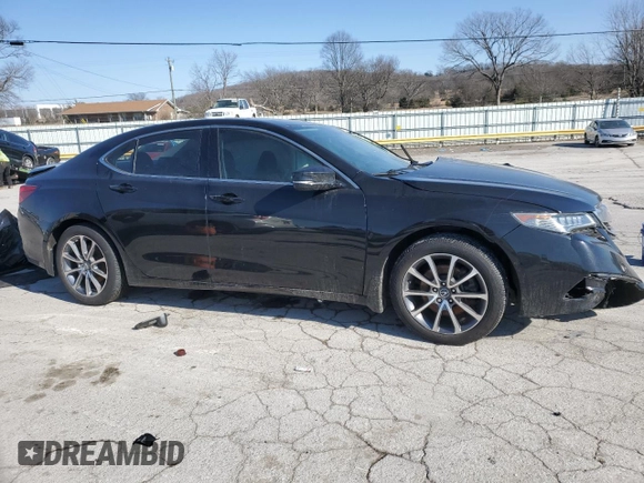 2016 Acura TLX V6 Tech with VIN 19UUB2F55GA008109, listed as a Copart auction lot 42569715 with 0 mi miles and Salvage Title. Bid and sale history available at carsss.com. Image 4.