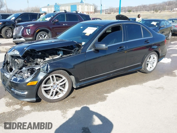 2012 Mercedes-Benz C-Class C 300 Sport with VIN WDDGF8BB4CR192944, listed as a IAAI auction lot 41763293 with 89,422 mi miles. Bid and sale history available at carsss.com. Image 18.