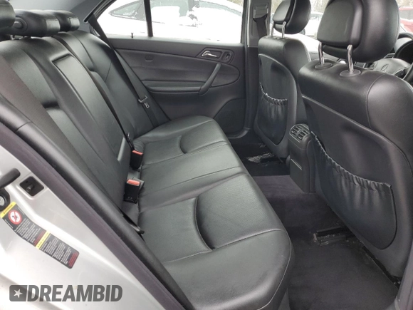 2004 Mercedes-Benz C 230 Kompressor with VIN WDBRF40J74F543823, listed as a Copart auction lot 49698565 with 114,644 mi miles and Salvage title. Bid and sale history available at DreamBid. Image 10.