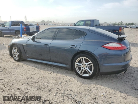 2012 Porsche Panamera with VIN WP0AA2A72CL014591, listed as a Copart auction lot 53311425 with 65,730 mi miles and Salvage title. Bid and sale history available at DreamBid. Image 2.