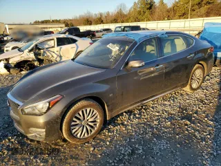 2015 Infiniti Q70 with VIN JN1BY1PR2FM830124, listed as a Copart auction lot 42536205 with 138,498 mi miles and Salvage Title. Bid and sale history available at DreamBid. Image 1.