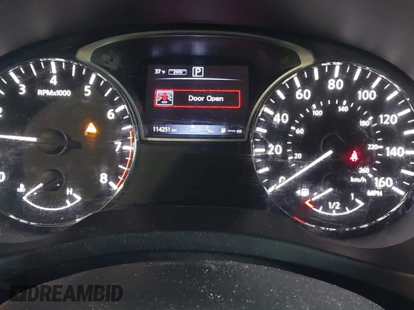 2018 Nissan Pathfinder SV z VIN 5N1DR2MM0JC624313, wystawiony jako IAAI lot #41342560 z przebiegiem 114 251 mil mil oraz . Historia ofert i sprzedaży dostępna na DreamBid. Obrazek 7.