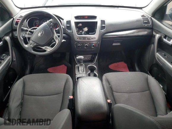 2014 Kia Sorento LX with VIN 5XYKT3A66EG543360, listed as a Copart auction lot 53650595 with 133,330 mi miles and Salvage Title. Bid and sale history available at carsss.com. Image 8.