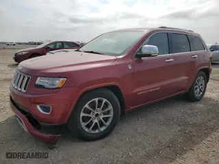 2014 Jeep Grand Cherokee Overland with VIN 1C4RJFCM8EC463063, listed as a Copart auction lot 44370915 with 94,915 mi miles and Clean Title. Bid and sale history available at carsss.com. Image 1.