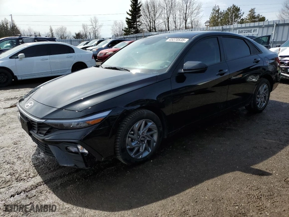 2024 Hyundai Elantra Essential with VIN KMHLM4DG0RU850003, listed as a Copart auction lot 45370535 with 31,199 mi miles and Clean Title. Bid and sale history available at carsss.com. Image 1.