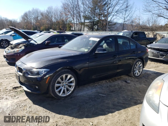 2018 BMW 3 Series 320i xDrive with VIN WBA8E5G58JNU47907, listed as a Copart auction lot 47214105 with 68,631 mi miles and Salvage Title. Bid and sale history available at carsss.com. Image 1.