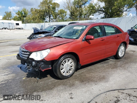 2008 Chrysler Sebring Touring with VIN 1C3LC56R78N201680, listed as a Copart auction lot 72080094 with 156,434 mi miles and Salvage Title. Bid and sale history available at carsss.com. Image 1.