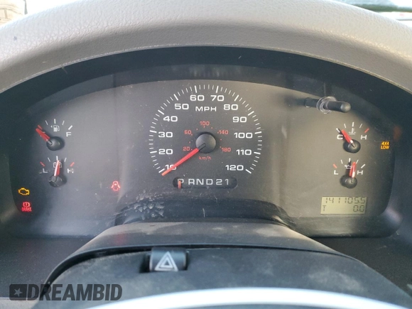 2005 Ford F-150 XL with VIN 1FTRF14545NA43249, listed as a Copart auction lot 88462455 with 141,105 mi miles and Clean title. Bid and sale history available at DreamBid. Image 9.