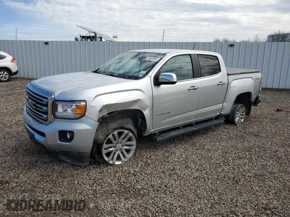 2015 GMC Canyon 4WD SLT with VIN 1GTG6CE3XF1146667, listed as a Copart auction lot 51581855 with 89,924 mi miles and Salvage Title. Bid and sale history available at carsss.com. Image 1.
