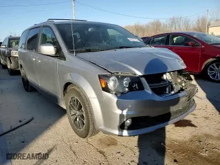2018 Dodge Grand Caravan GT with VIN 2C4RDGEG5JR284212, listed as a Copart auction lot 42642745 with 141,374 mi miles and Salvage Title. Bid and sale history available at carsss.com. Image 14.