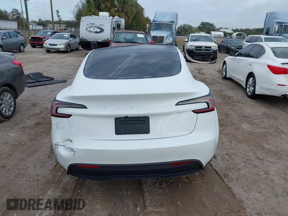 2024 Tesla Model 3 with VIN 5YJ3E1EA1RF869176, listed as a IAAI auction lot 41148906 with 1 mi miles. Bid and sale history available at carsss.com. Image 16.