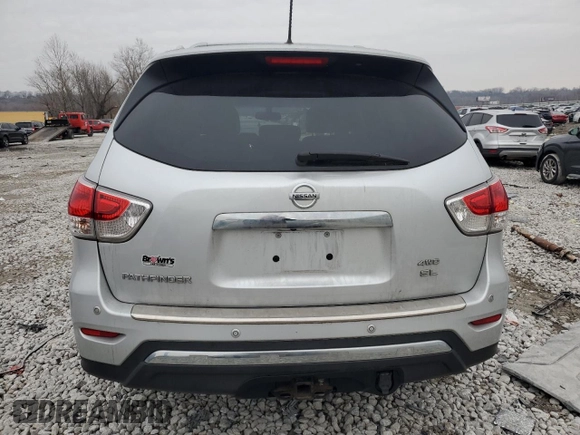 2013 Nissan Pathfinder S with VIN 5N1AR2MM8DC610103, listed as a Copart auction lot 86652964 with 150,715 mi miles and Clean Title. Bid and sale history available at carsss.com. Image 6.