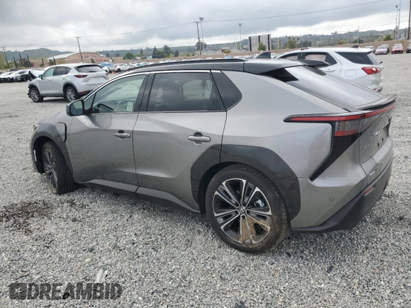 2024 Toyota bZ4X XLE with VIN JTMAAAAA8RA045760, listed as a Copart auction lot 50996385 with 3,833 mi miles and Salvage Title. Bid and sale history available at DreamBid. Image 2.