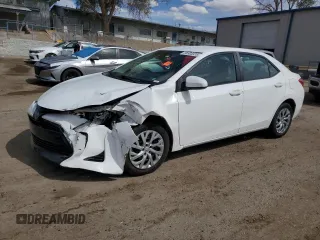 2019 Toyota Corolla L z VIN 5YFBURHE2KP924224, wystawiony jako Copart lot #55303325 z przebiegiem 124 348 mil mil oraz Szkody całkowita. Historia ofert i sprzedaży dostępna na DreamBid. Obrazek 1.