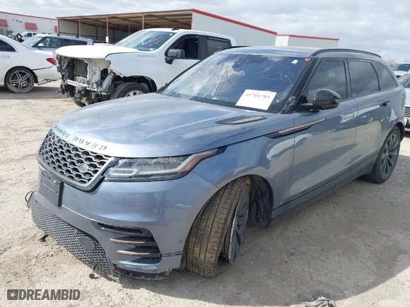 2019 Land Rover Range Rover Velar R-Dynamic SE with VIN SALYL2FV3KA227942, listed as a IAAI auction lot 41701785 with 41,160 mi miles. Bid and sale history available at carsss.com. Image 2.