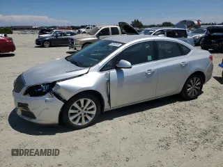 2015 Buick Verano with VIN 1G4PP5SK2F4136357, listed as a Copart auction lot 62583455 with 151,937 mi miles and Salvage title. Bid and sale history available at DreamBid. Image 1.