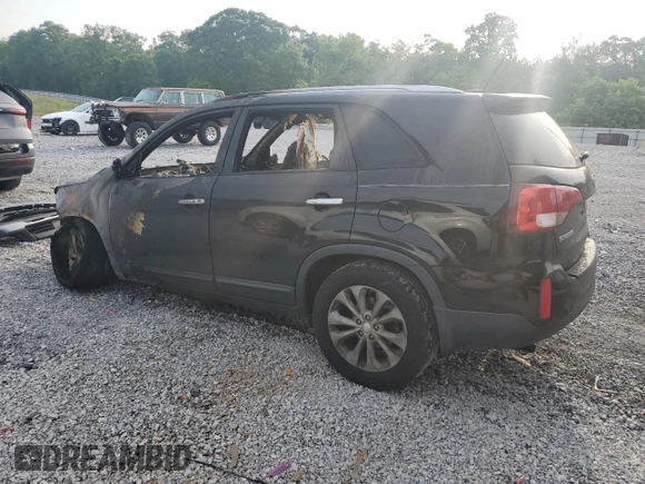 2014 Kia Sorento EX with VIN 5XYKU4A77EG481687, listed as a Copart auction lot 55113785 with Not provided miles and Non repairable. Bid and sale history available at DreamBid. Image 2.